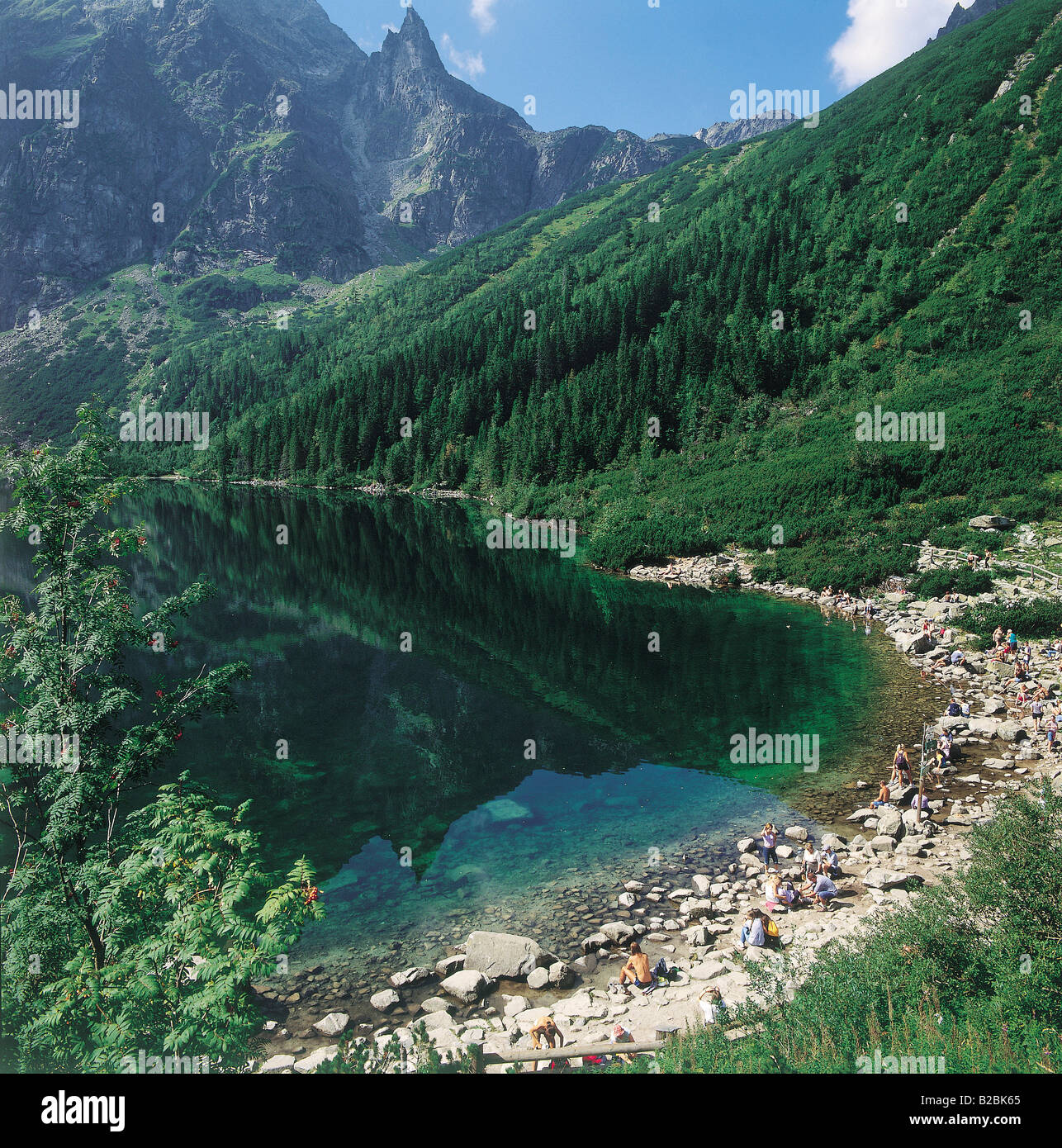 Hohe Tatra-Polen Stockfoto