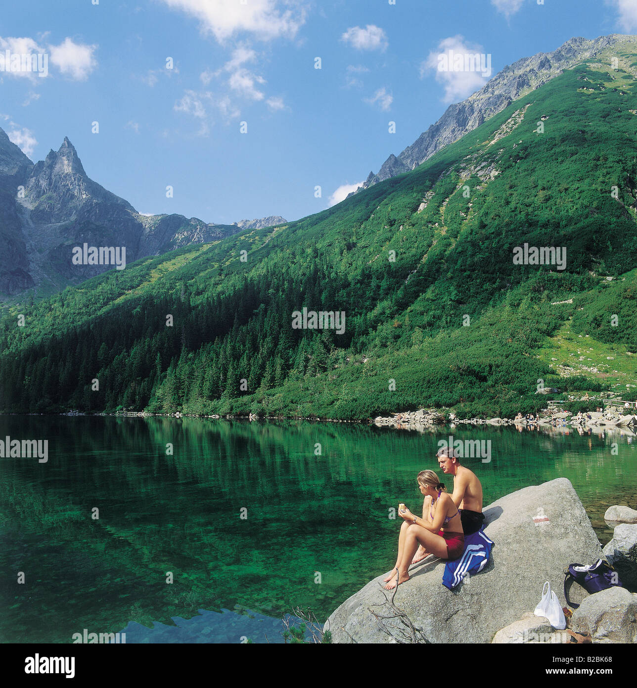 Hohe Tatra-Polen Stockfoto
