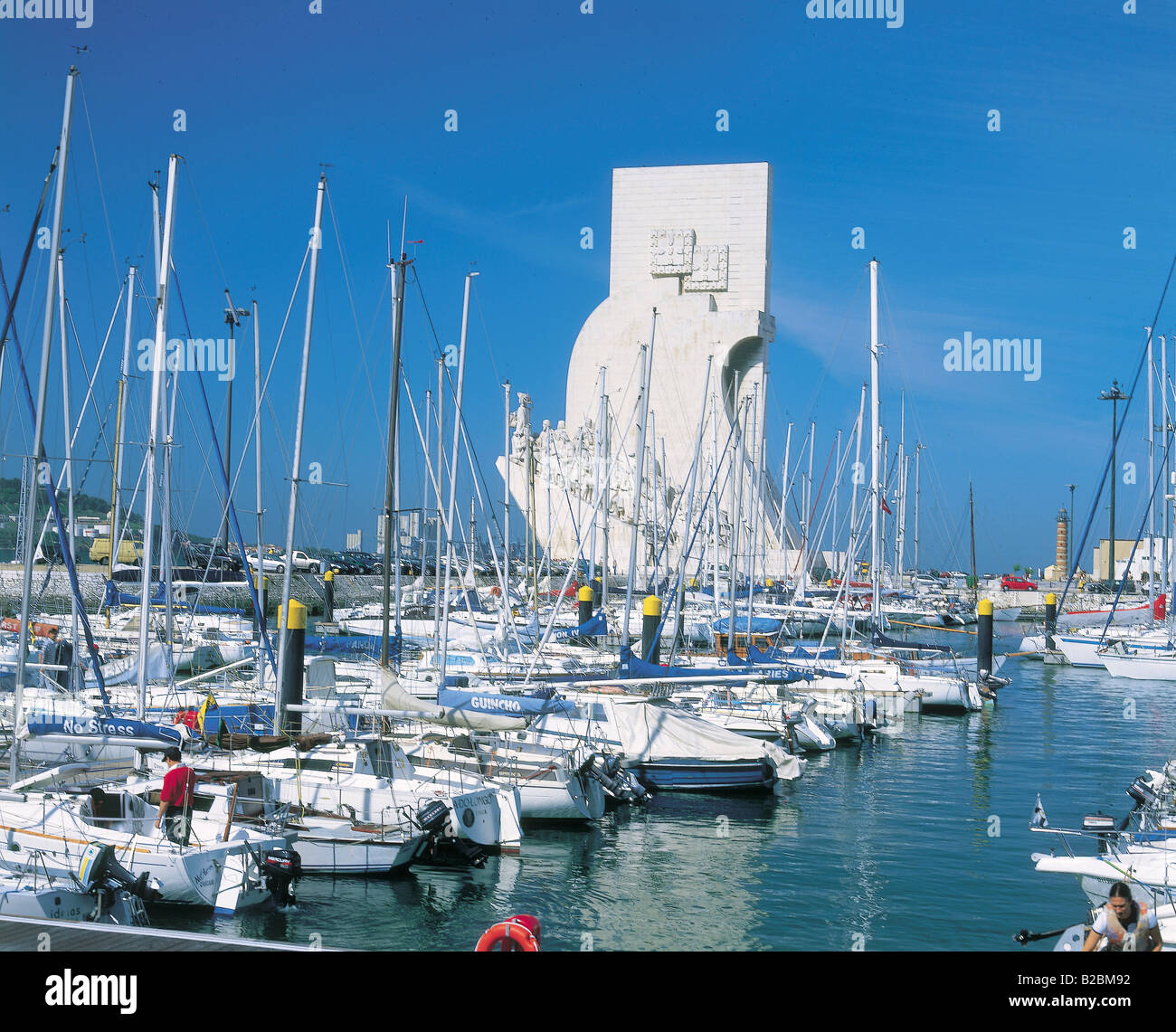 Denkmal für die Entdecker Lissabon Portugal Stockfoto