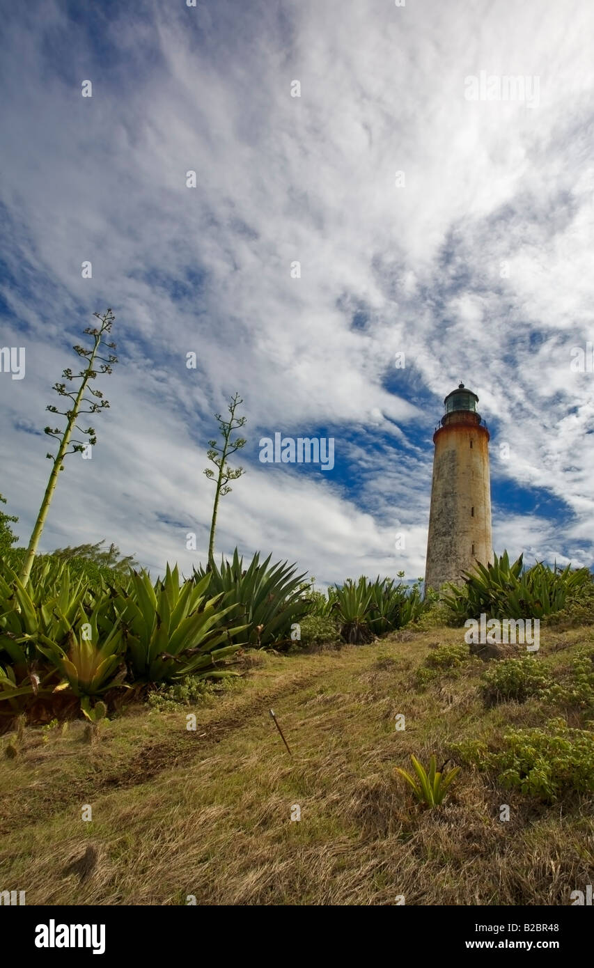 Ragged Point Lighthouse, Ostpunkt, Barbados Stockfoto