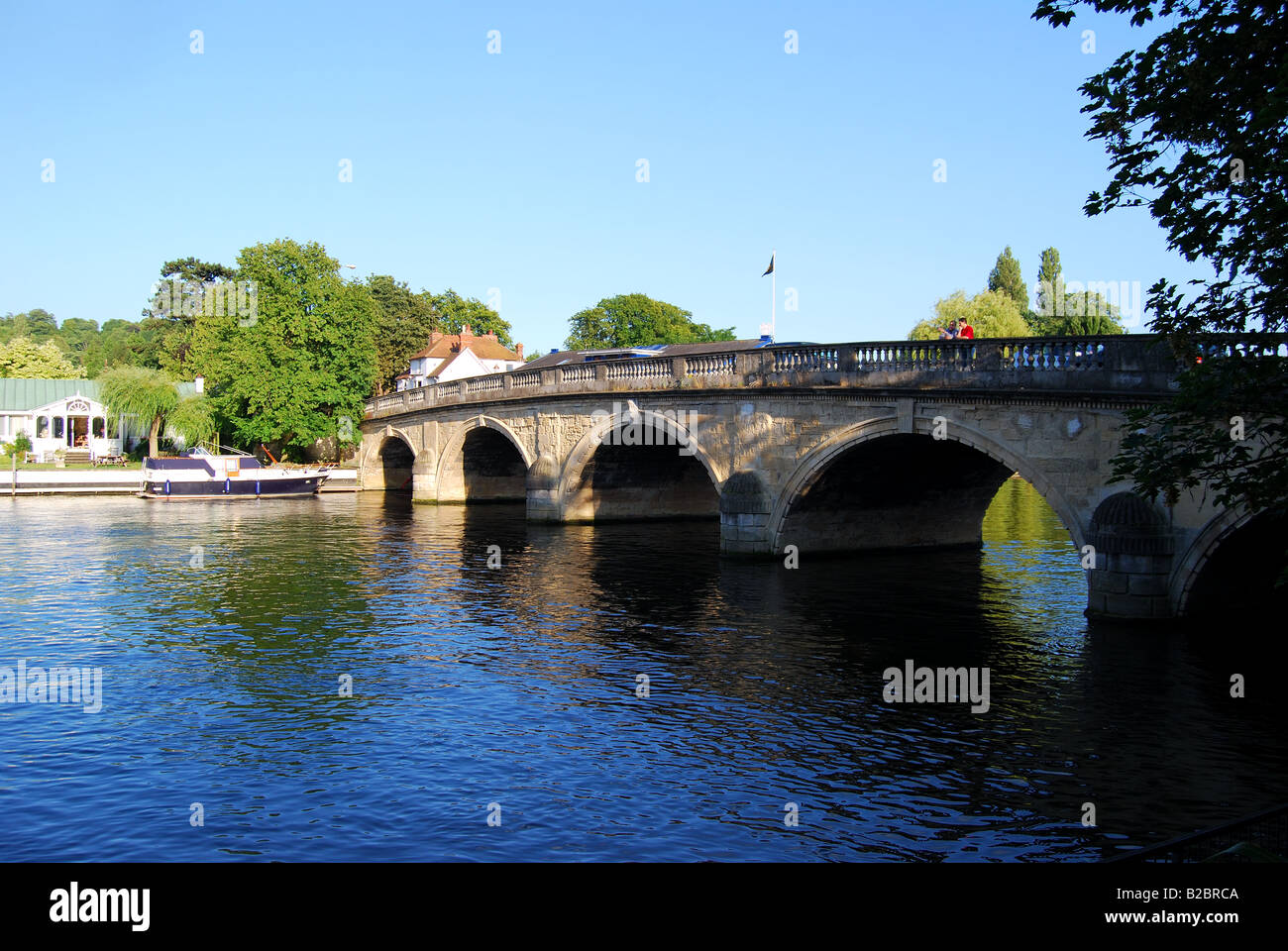 Henley Brücke, Henley-on-Thames, Oxfordshire, England, Vereinigtes Königreich Stockfoto