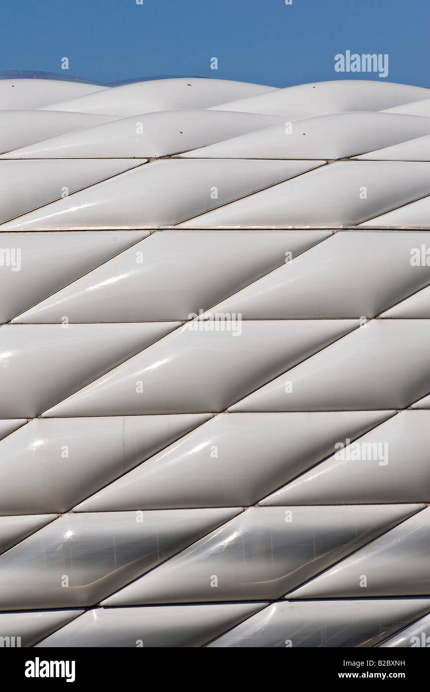 Allianz-Arena, Fußballstadion, Fröttmaning, München, Bayern, Deutschland, Europa Stockfoto