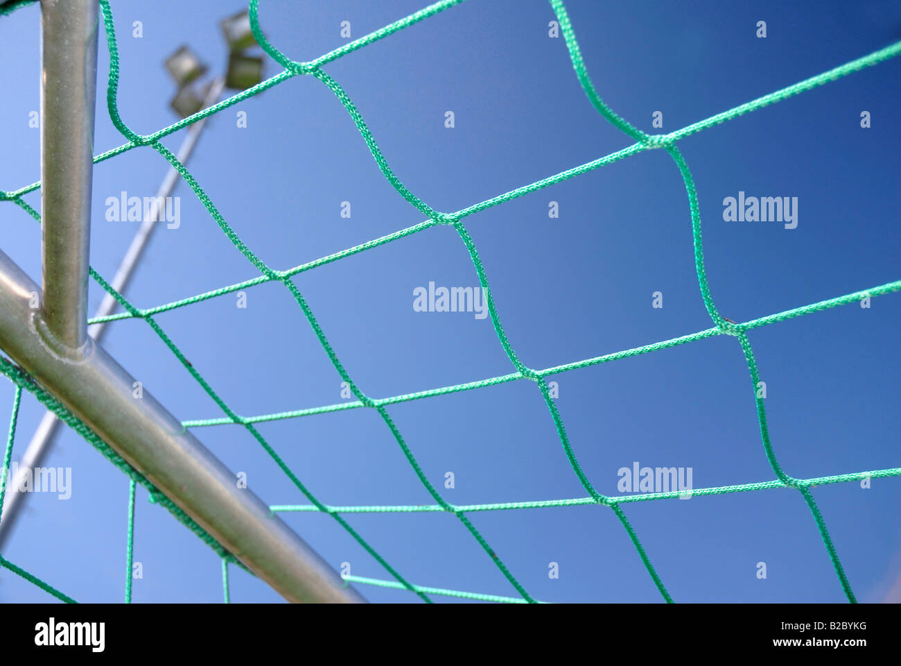 Fußballtor Stockfoto