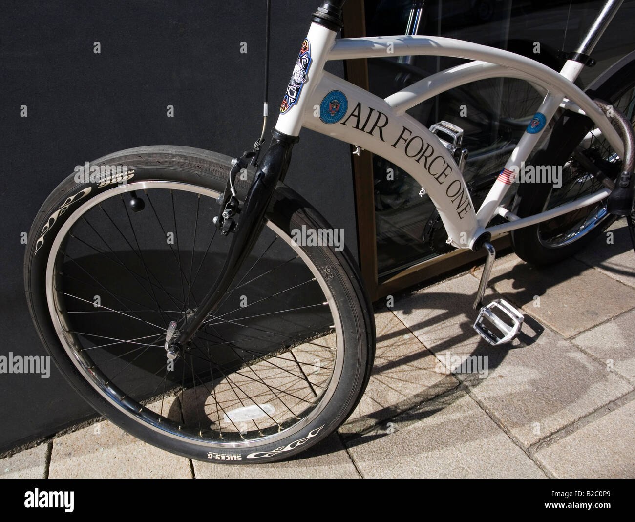 Air Force One Präsidenten Fahrrad, Hamburg, Deutschland, Europa  Stockfotografie - Alamy