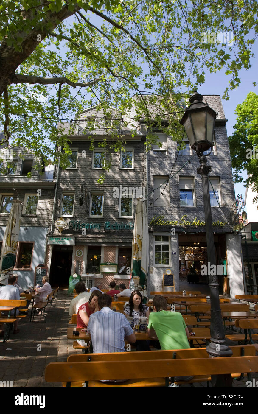 Frankfurt Apfel Wein Traditionskneipe in Sachsenhausen, Frankfurt am Main, Hessen, Deutschland, Europa Stockfoto