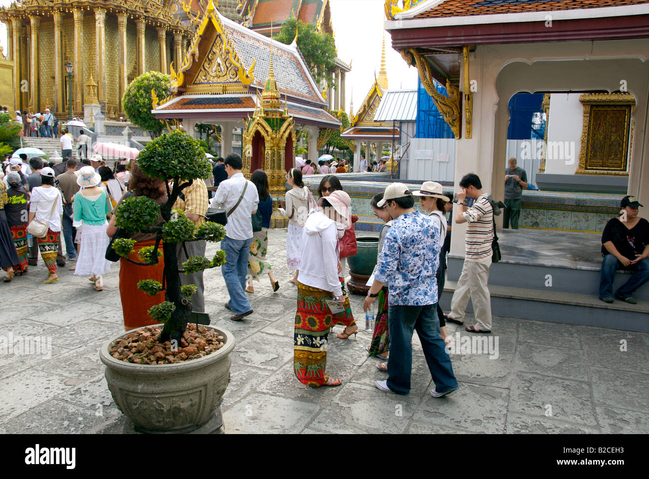 Großer Palast, Bangkok, Thailand Stockfoto