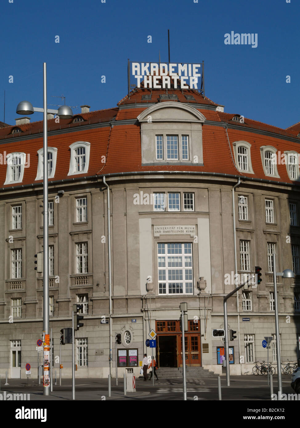 Wien, Akademietheater Stockfoto