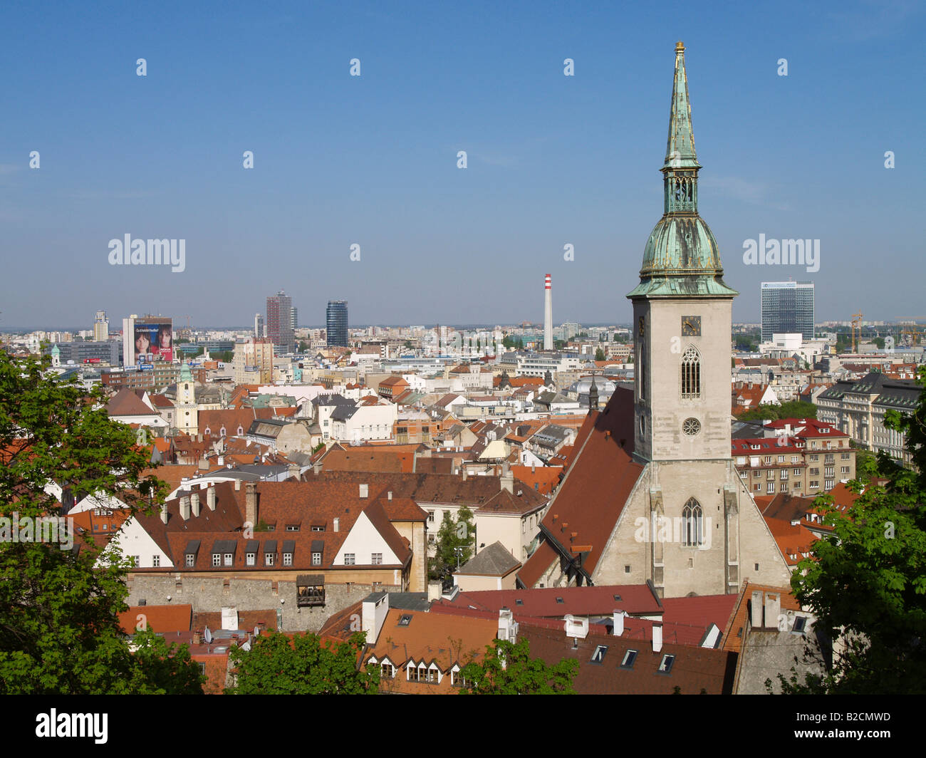 Bratislava, Krönungskirche, St. Martins-Dom Stockfoto