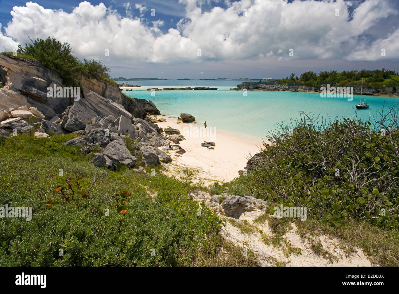 Charles Insel Bermuda Stockfoto