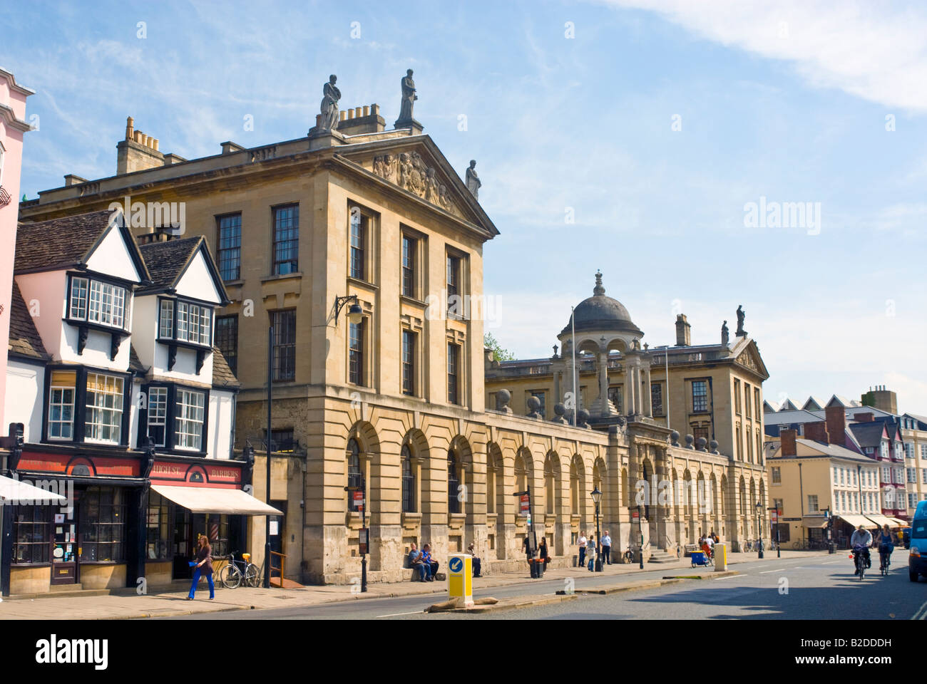 Queens College, Oxford, England Stockfoto