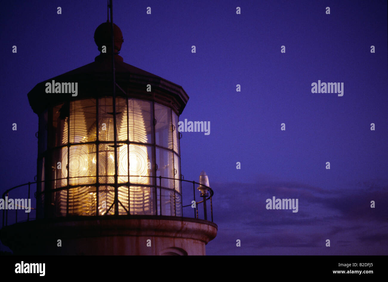 Heceta Head Lighthouse Küste von Oregon USA Stockfoto