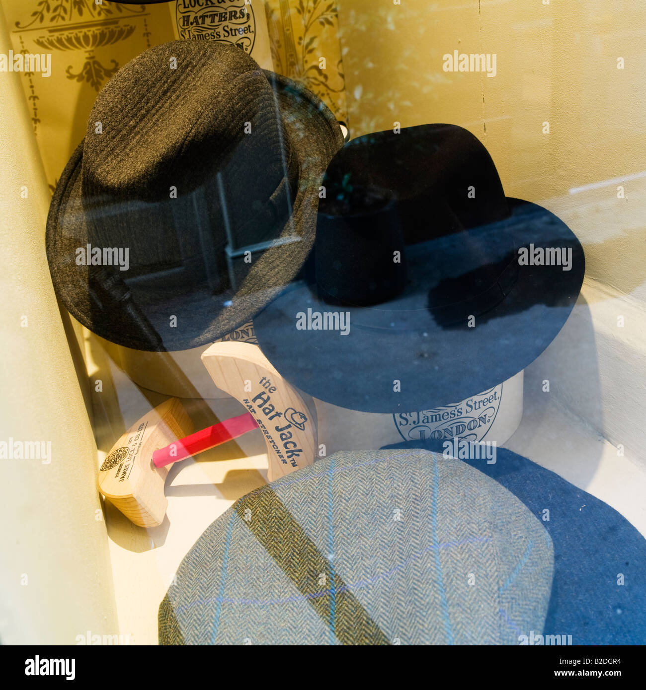 Lock und Company Hutmacher St. James London England UK Stockfoto