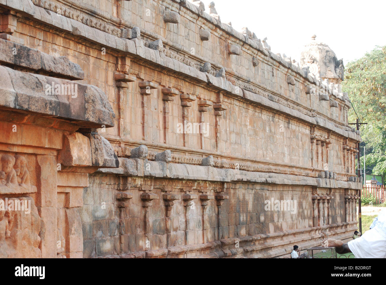 Der Palast ist Cholas Könige, Thangavoor, Tamil Nadu .south Indien Stockfoto