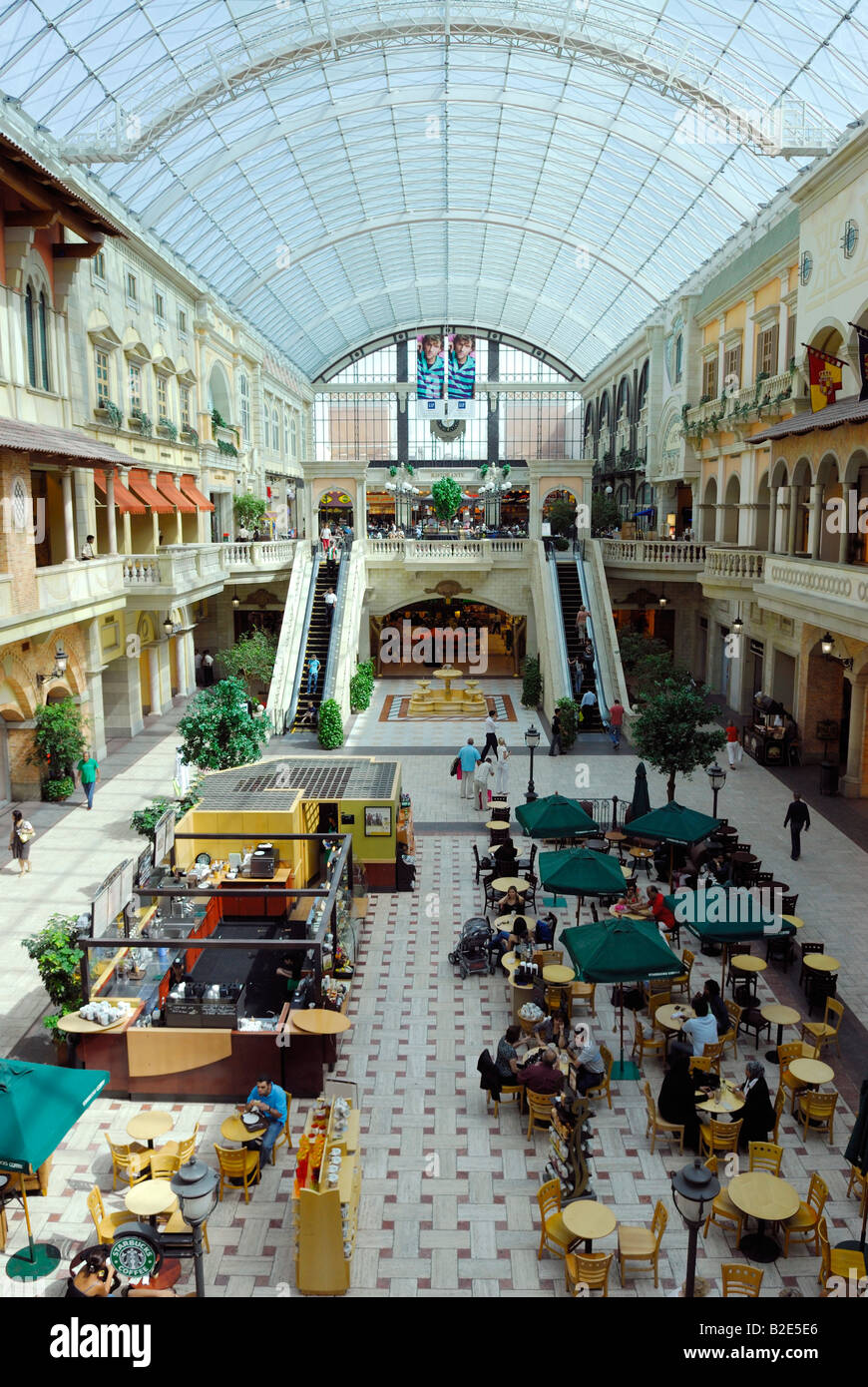 Mercato Shopping Mall Dubai Vereinigte Arabische Emirate Stockfoto