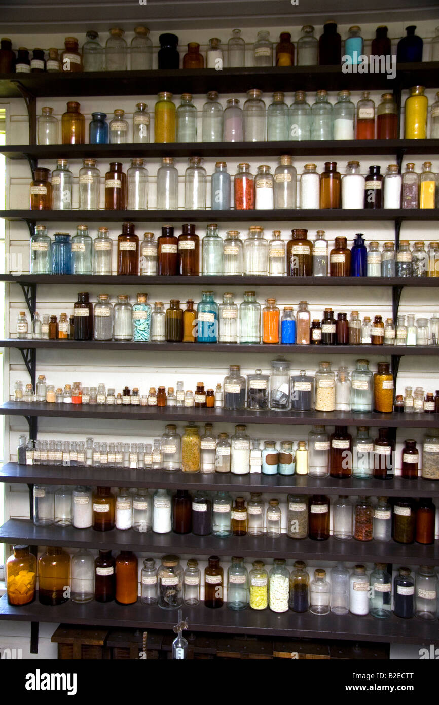 Thomas Edison s Menlo Park Labor in Greenfield Village in The Henry Ford in Dearborn, Michigan Stockfoto