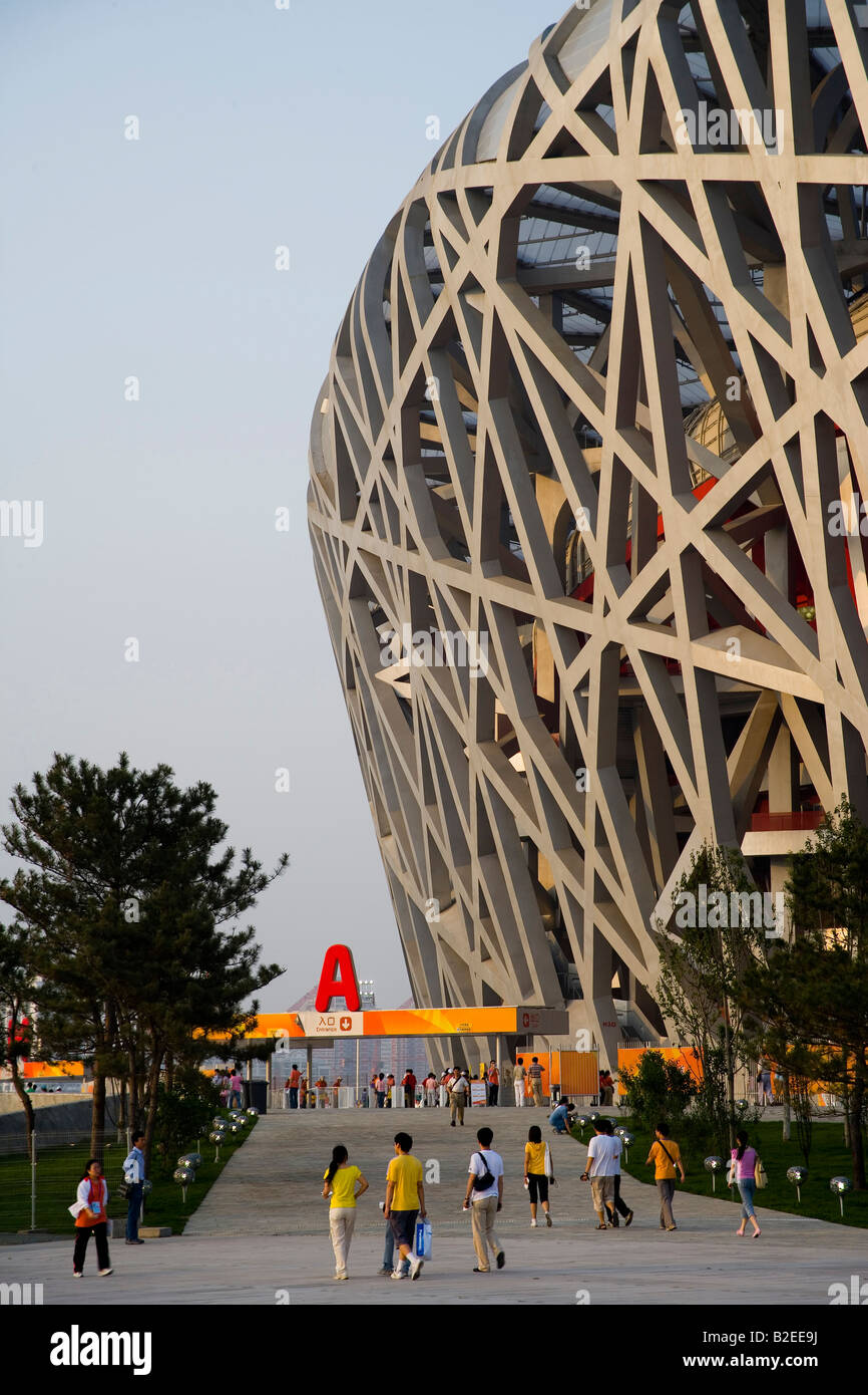 National Stadium, Beijing Stockfoto