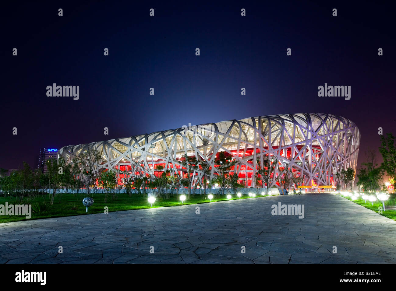 National Stadium, Beijing Stockfoto