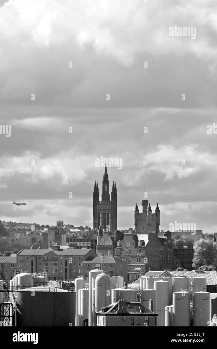 Aberdeen Skyline, Schottland, Vereinigtes Königreich Stockfoto