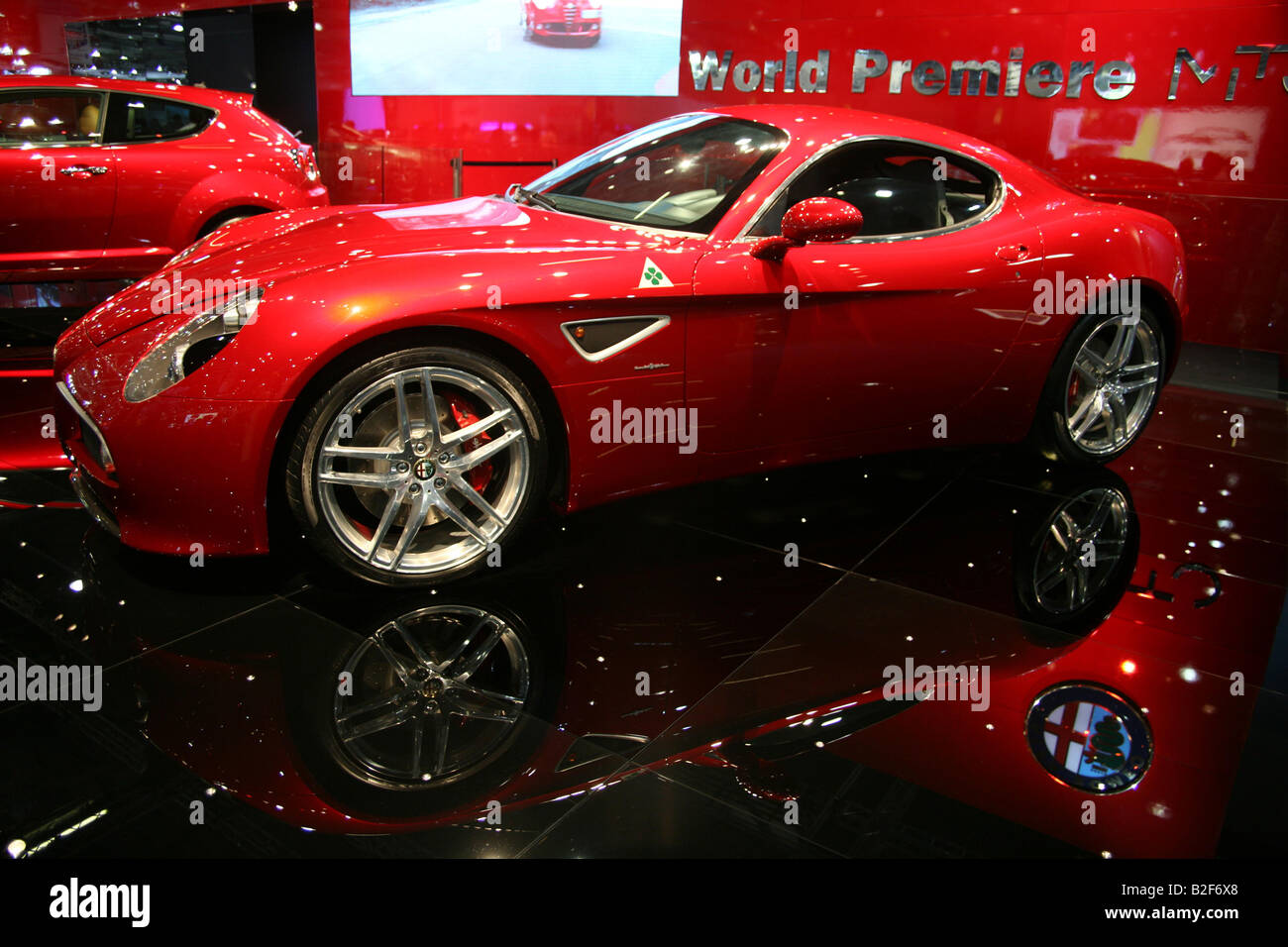 Alfa Romeo 8C Competizione Stockfoto