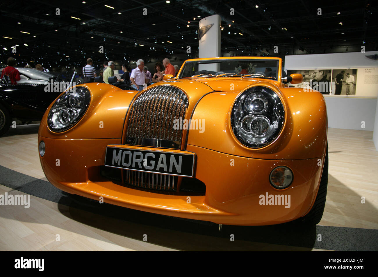 Bronze-Morgan Aero 8 auf der London Motor show Stockfoto