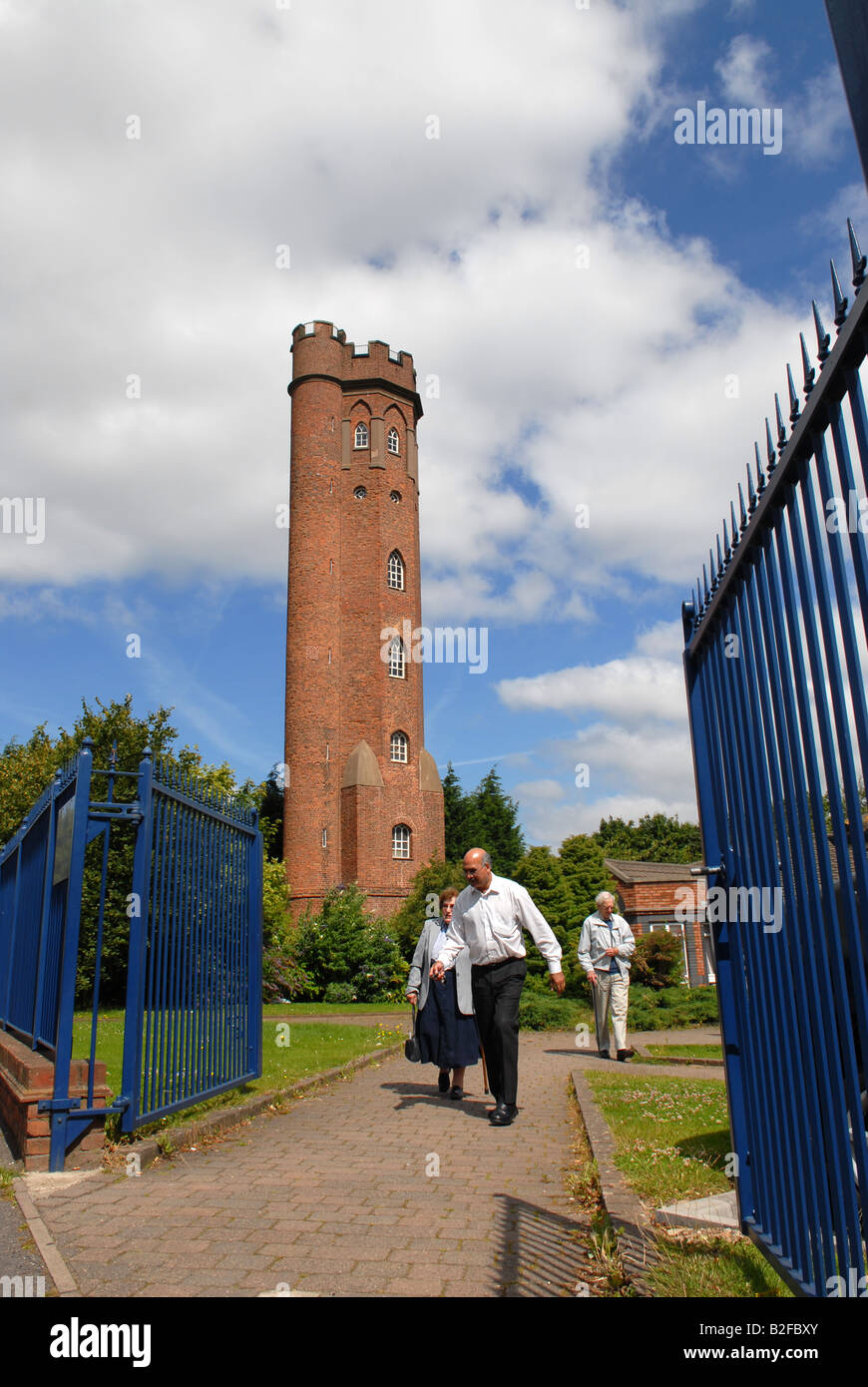 Die Perrott s Torheit Turm in Edgbaston Birmingham Stockfoto