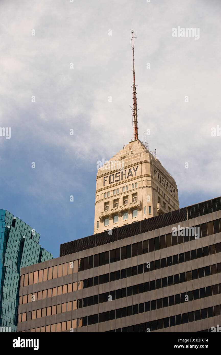 DAS STADTZENTRUM VON MINNEAPOLIS FOSHAY TOWER Stockfoto
