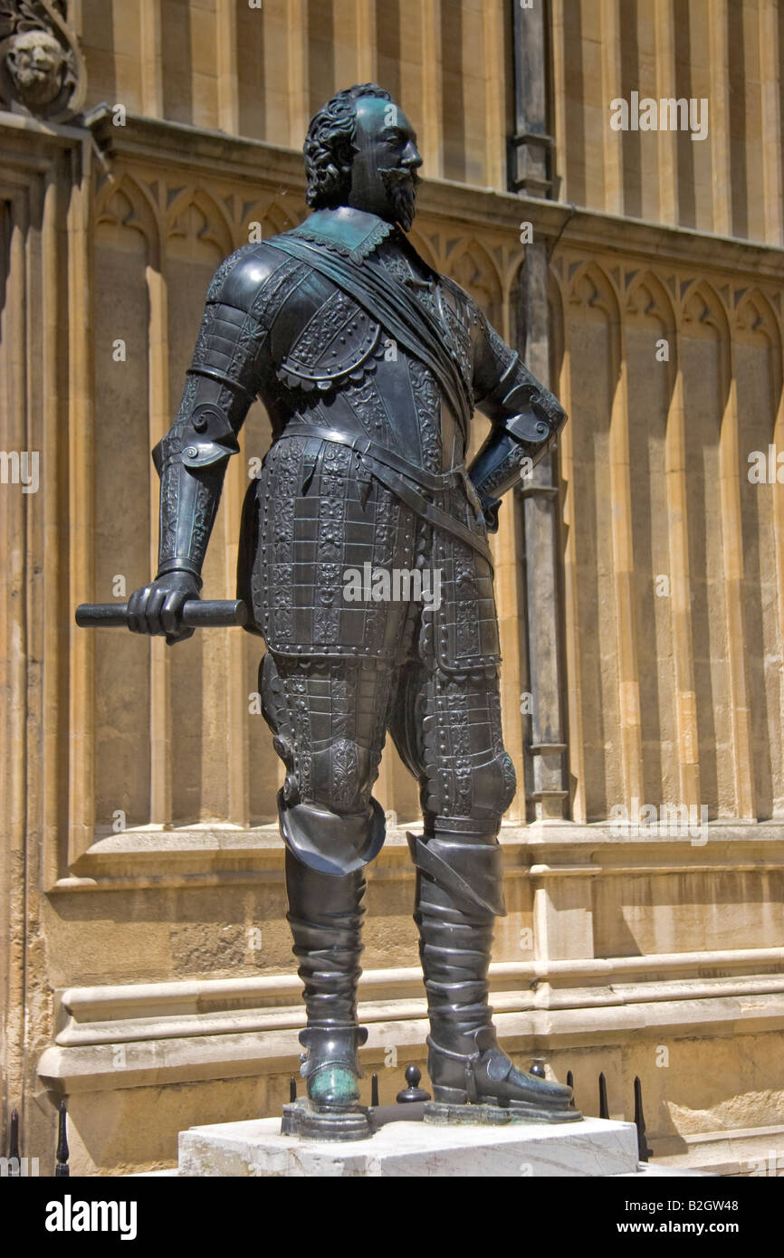 Statue von William Herbert dritte Duke of Pembroke Stockfoto