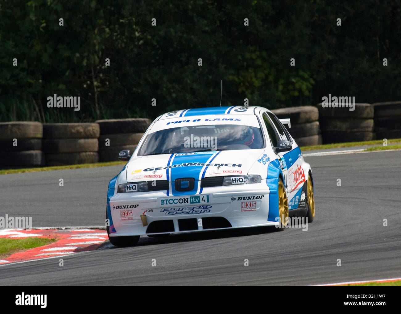 Britischer Tourenwagen-Meisterschaften am Oulton Park Stockfoto