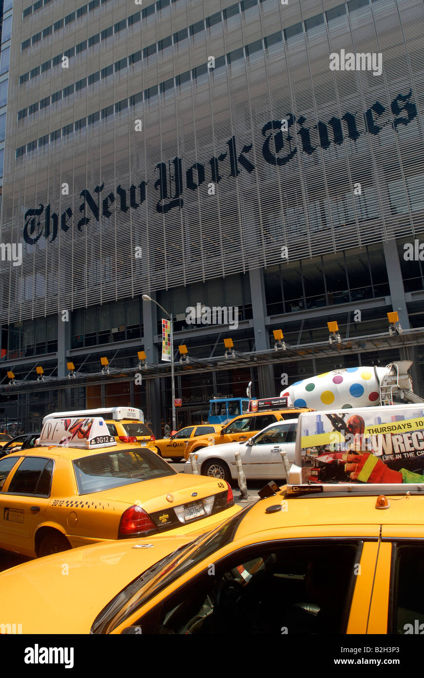 Die Büros von der New York Times in Midtown Manhattan in New York am 12. Juli 2008 Richard B Levine Stockfoto