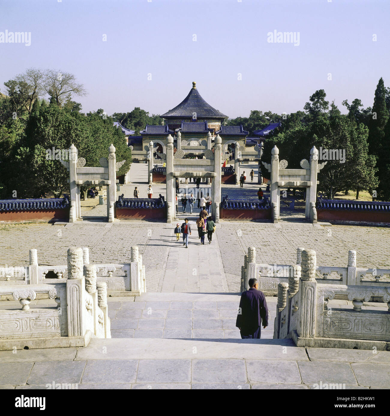 Geographie/Reise, China, Peking, Gebäude, Himmelstempel, Außenansicht, Stockfoto