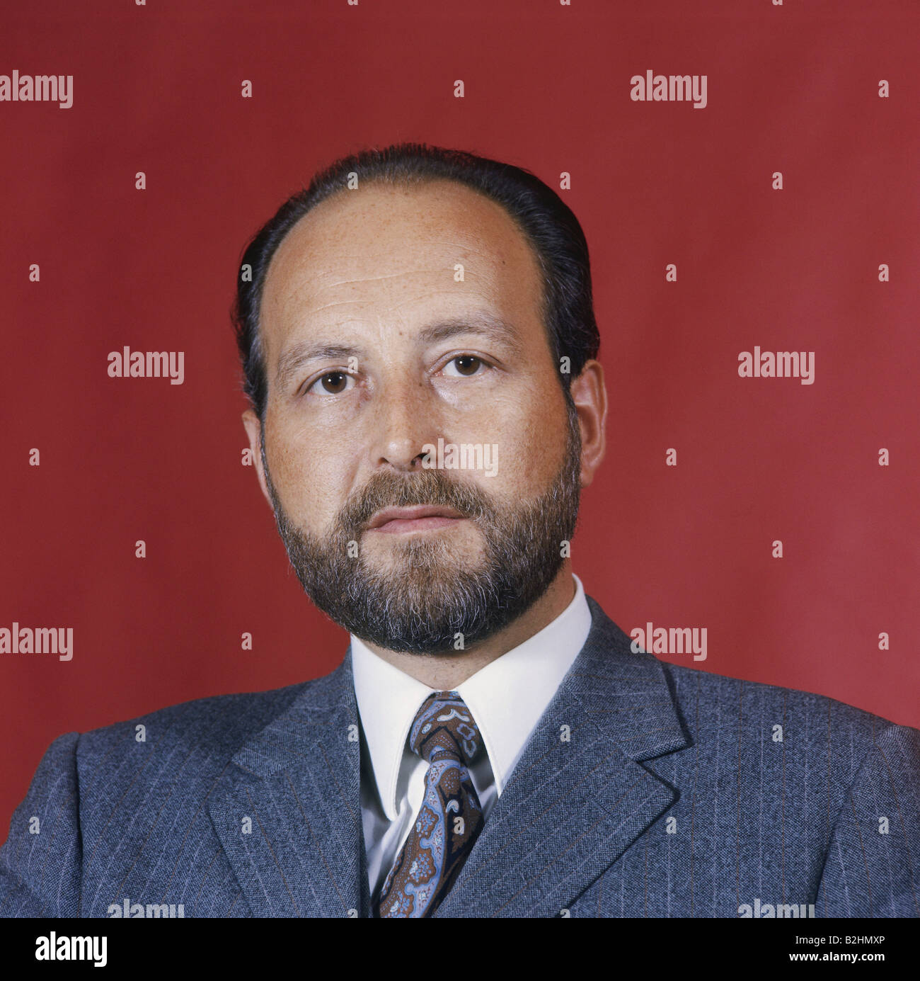 Engelhard, Hans Arnold, 16.9.1934 - 11.3.2008, deutscher Politiker (FDP), Porträt, 1972, Stockfoto