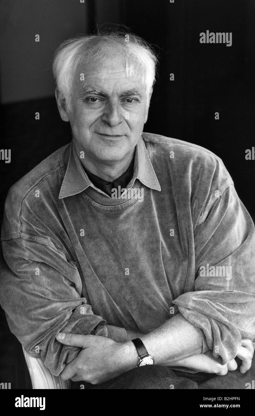 Muschg, Adolf, * 13.5.1934, Schweizer Autor/Schriftsteller und Literaturhistoriker, halbe Länge, 1989, Stockfoto