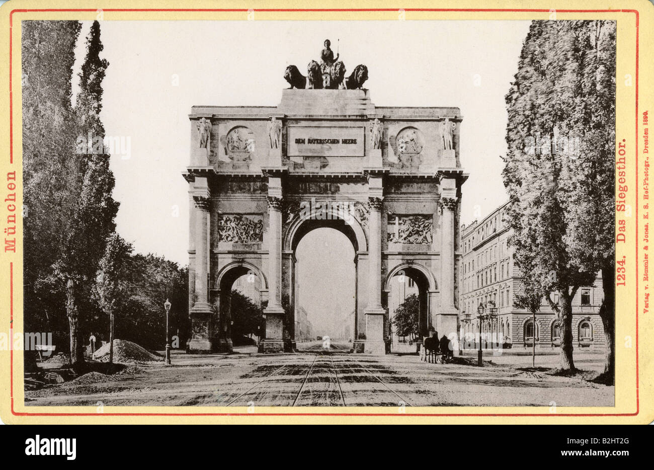 Geografie/Reisen, Deutschland, München, Denkmäler, Siegestor, erbaut in