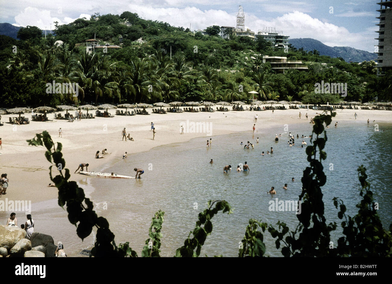Geographie/Reise, Mexiko, Acapulco, Strände, 1961, Stockfoto