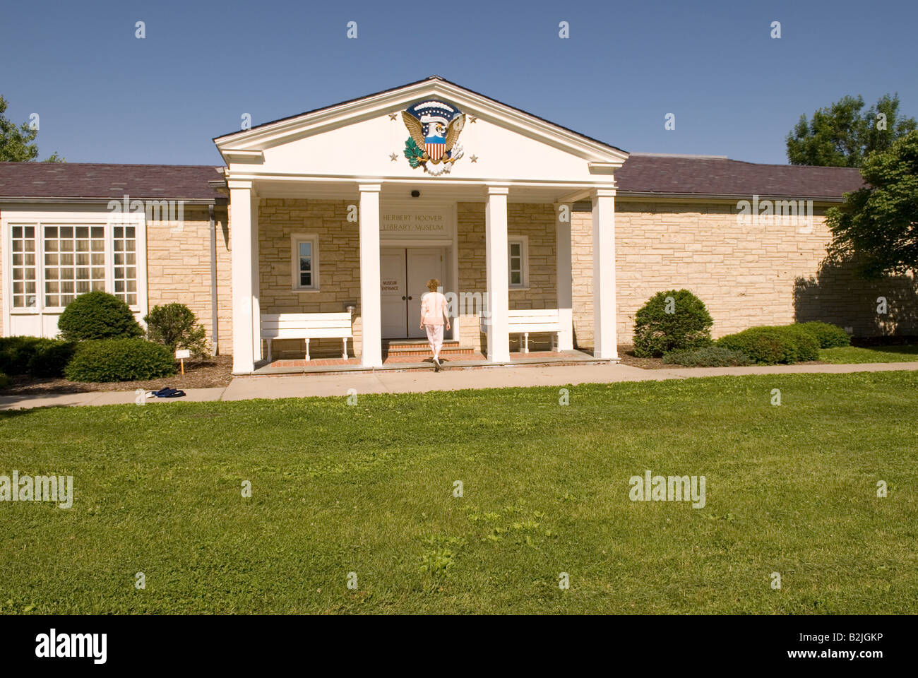 Herbert Hoover Presidential Library and Museum West Branch Iowa USA Stockfoto