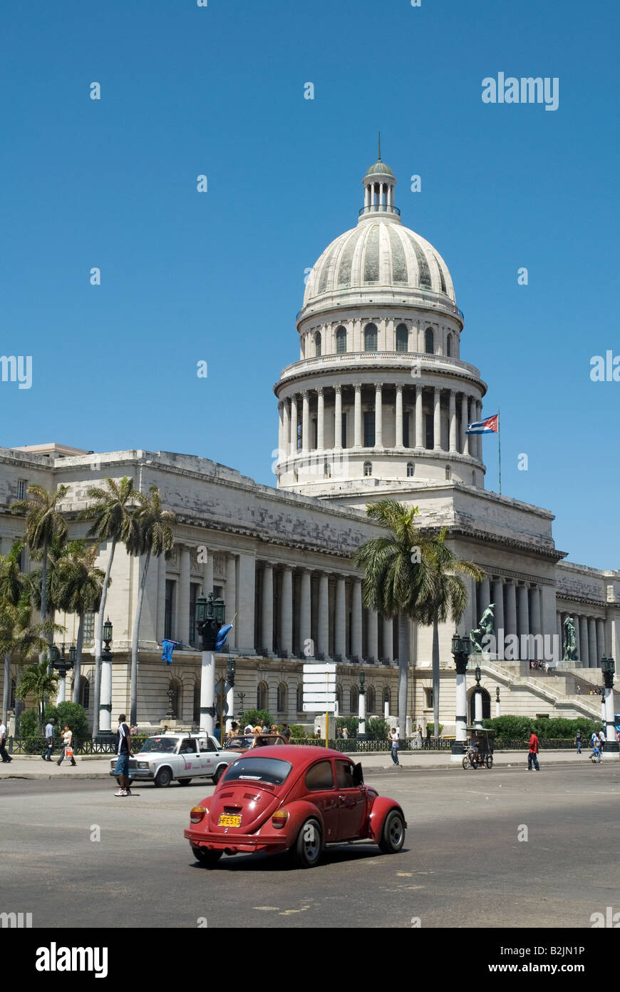 El Capitolio, Havanna, Kuba. Stockfoto