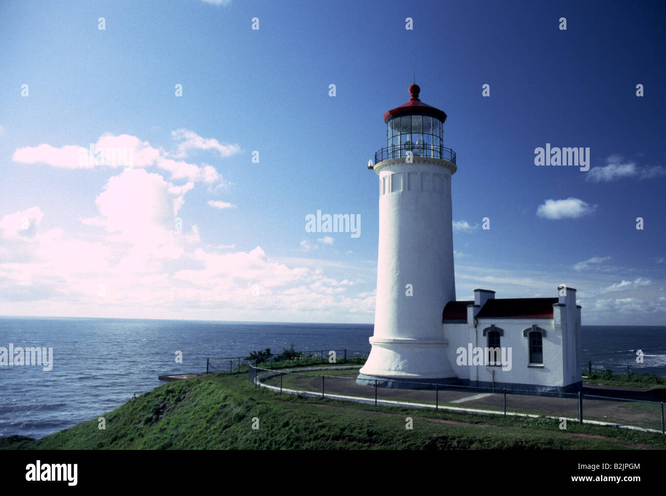 North Head-Leuchtturm Stockfoto