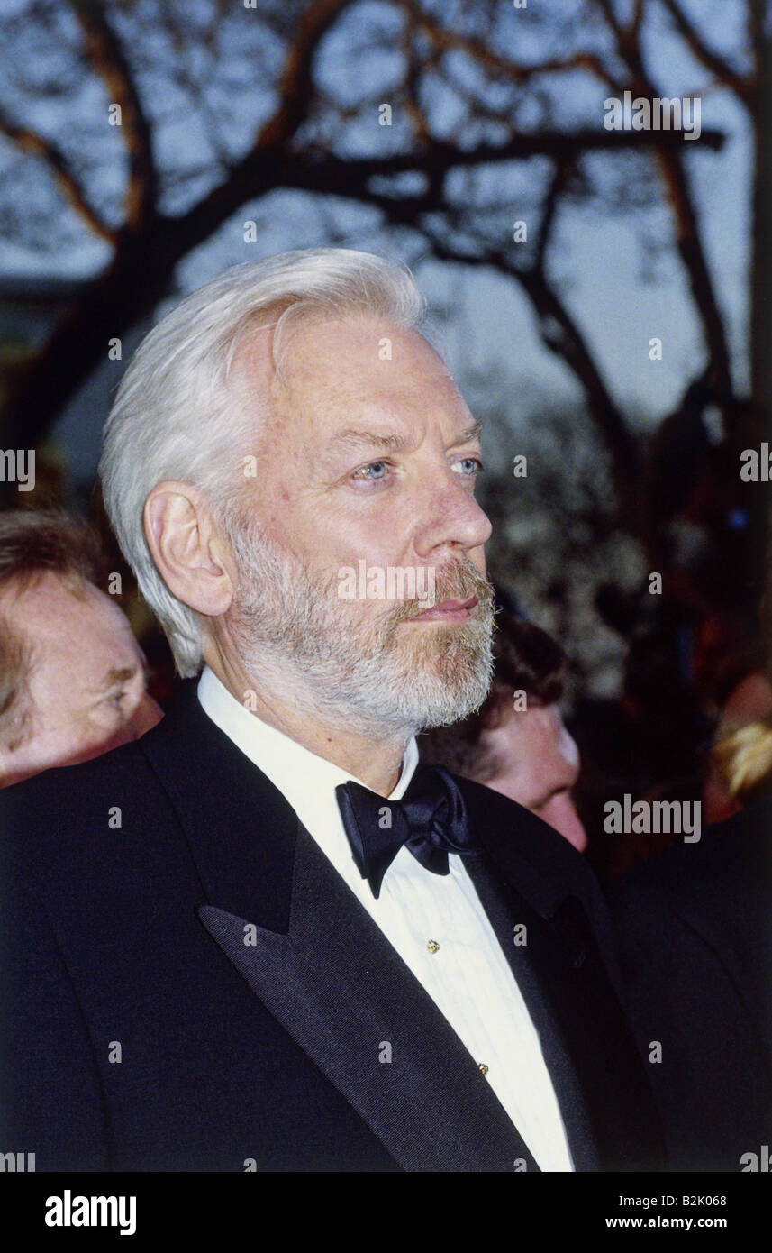 Sutherland, Donald * 17.7.1935, kanadischer Schauspieler, Porträt, bei der oscar-verleihung, Los Angeles, 1994, Stockfoto