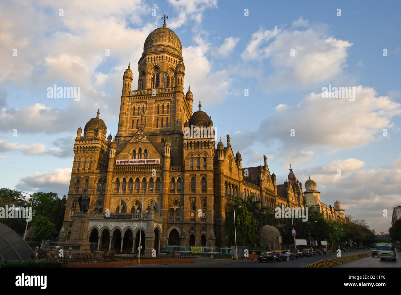 Kommunale Gebäude in Mumbai Indien Stockfoto