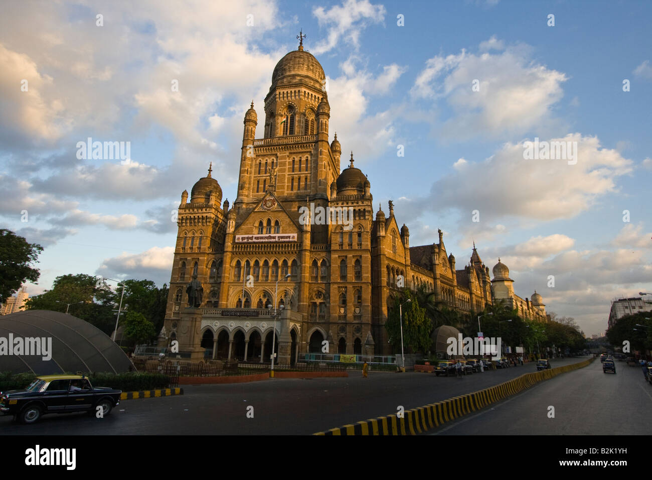 Kommunale Gebäude in Mumbai Indien Stockfoto