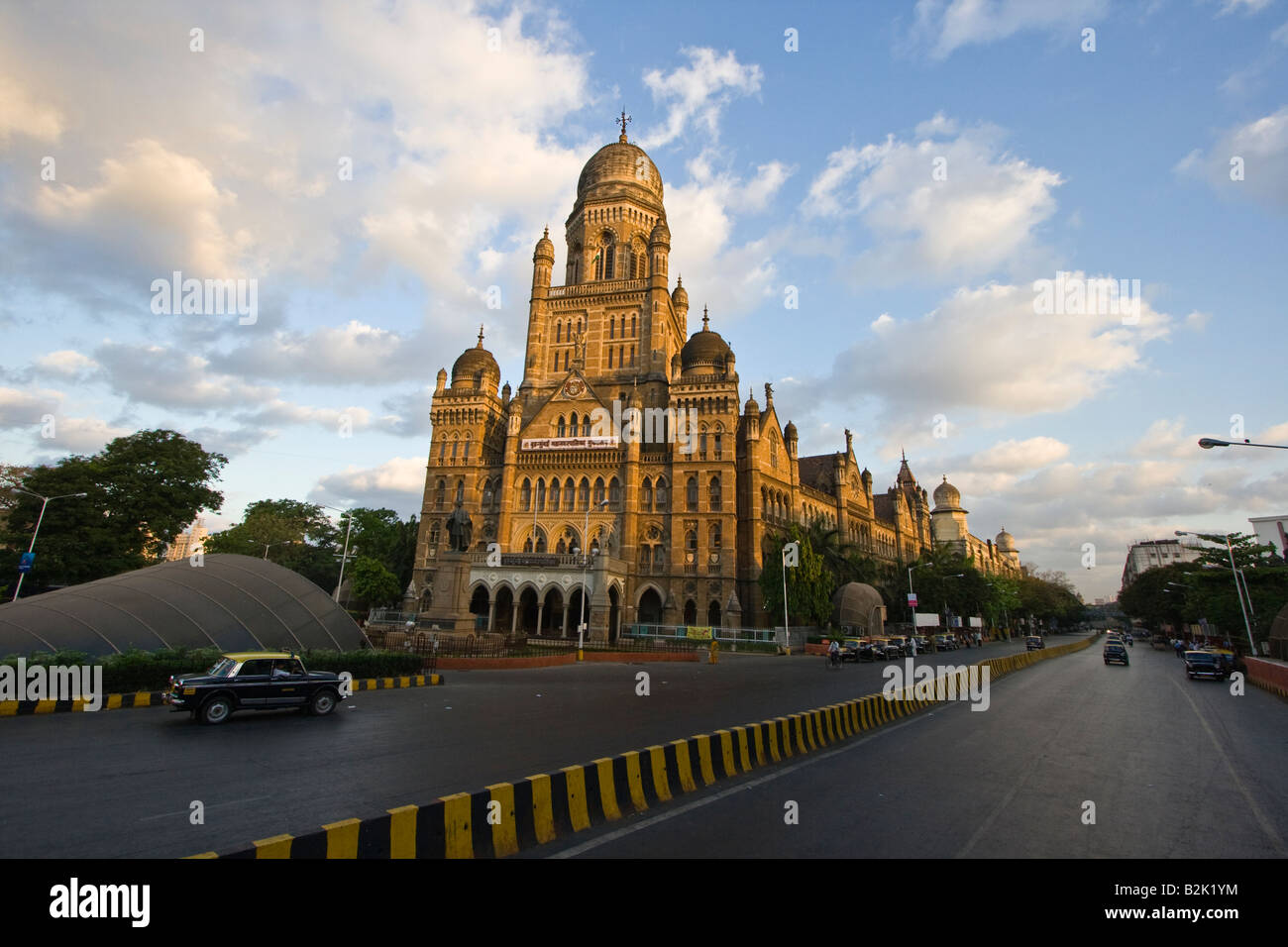 Kommunale Gebäude in Mumbai Indien Stockfoto