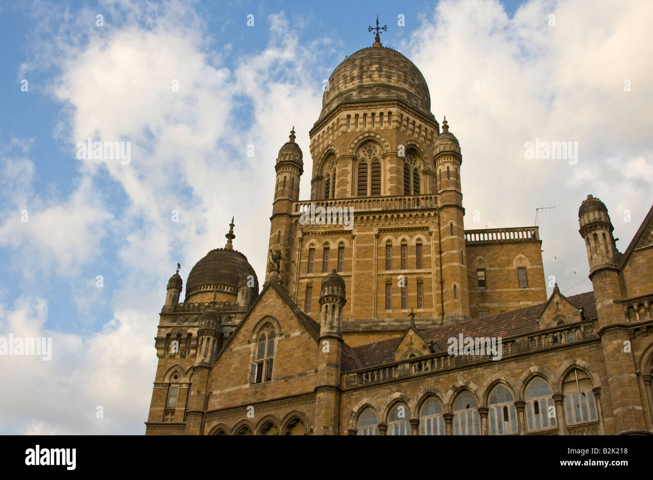 Kommunale Gebäude in Mumbai Indien Stockfoto