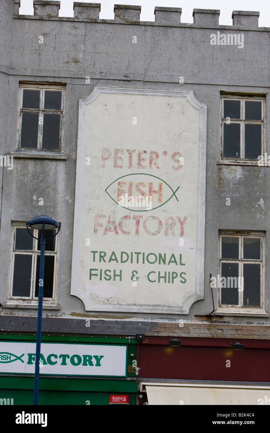 Peter s Fischfabrik Fisch und chip-Shop in Ramsgate, Kent Stockfoto
