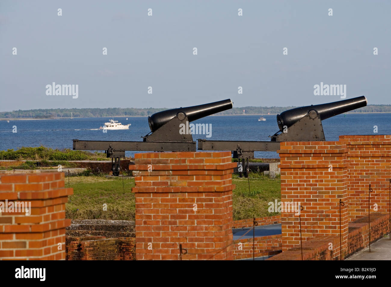 Fort Clinch, Amelia Island, nördlich von Jacksonville, Florida Stockfoto