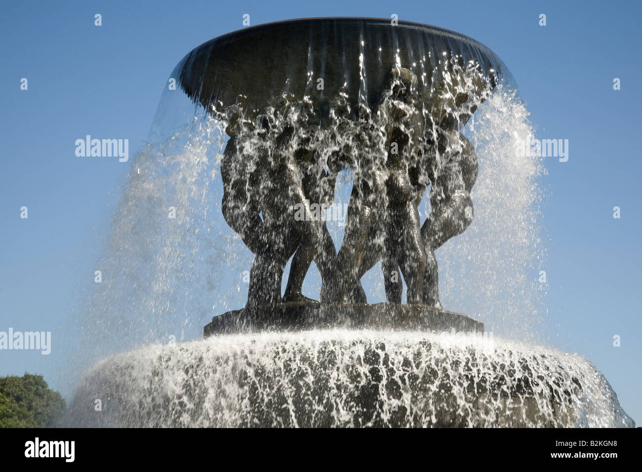 Vigeland-Park Oslo Stockfoto