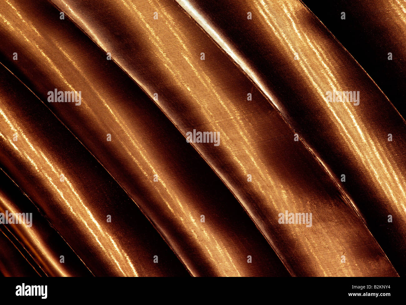 Abstrakt Nahaufnahme von Decke Stoffbahnen in indoor-Eisbahn Stockfoto