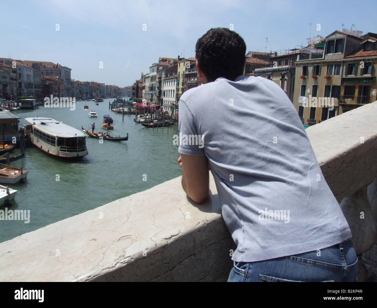 eine Szene in Venedig, Italien Stockfoto