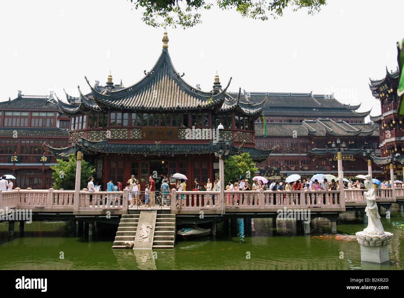 China, Shanghai, Yu Yuan Shangcheng, Yu-Gärten-Basar in der Altstadt von Shanghai Stockfoto