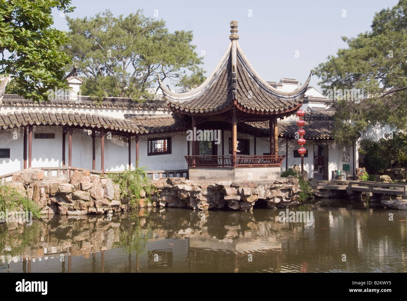 China, Suzhou, der Meister der Netze Garten Stockfoto