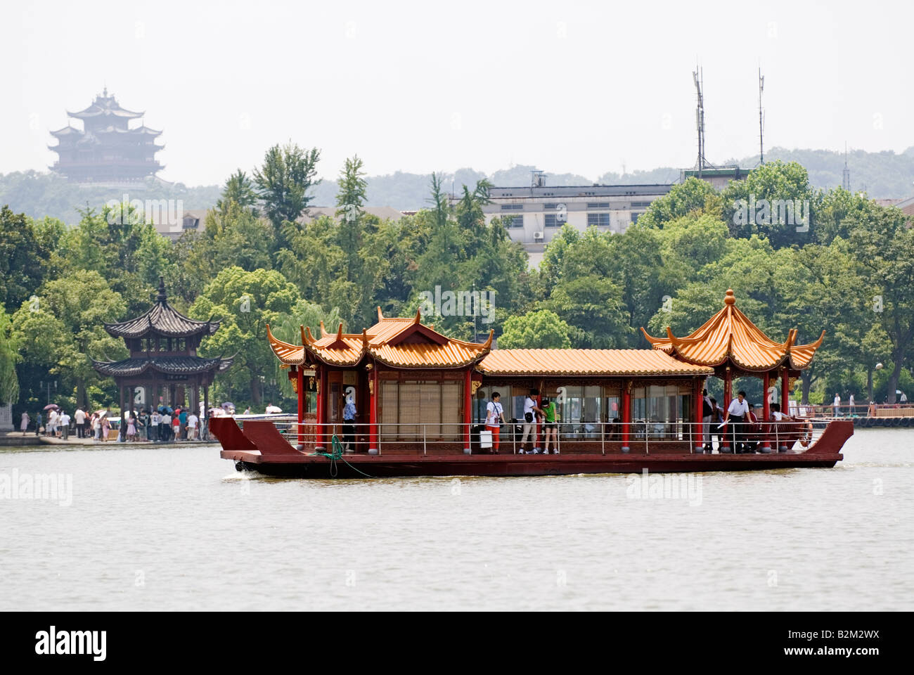 China, Hangzhou, Xi Hu, Westsee Stockfoto